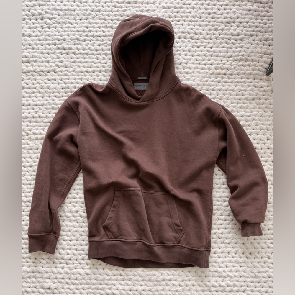 Abercrombie & Fitch Oversized Brown Hoodie